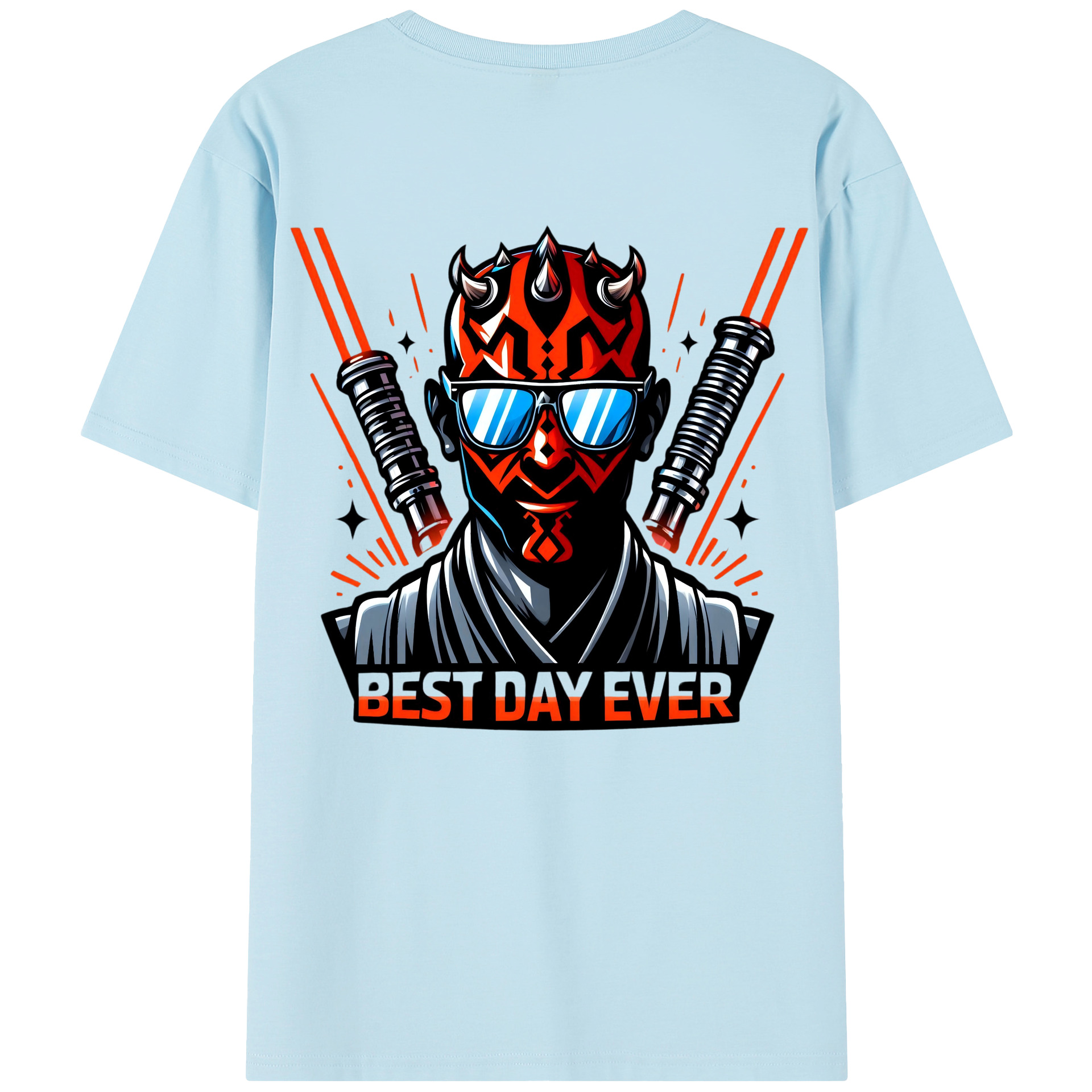 （画像用） スター・ウォーズ Star Wars 綿100％半袖Tシャツ（背面プリント）